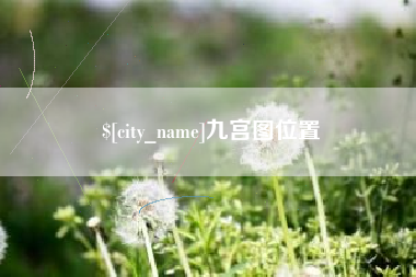银川九宫图位置