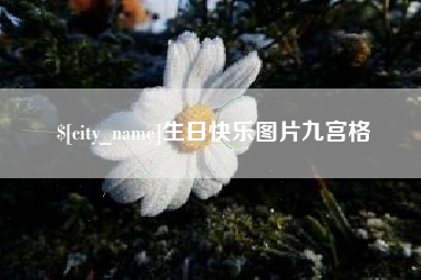 银川生日快乐图片九宫格