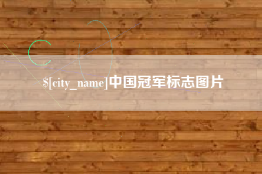 银川中国冠军标志图片