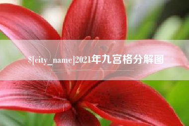 银川2021年九宫格分解图