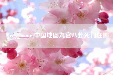 银川中国地图九宫八卦死门在哪