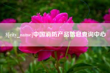 银川中国消防产品信息查询中心