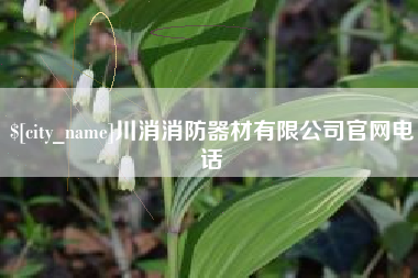银川川消消防器材有限公司官网电话