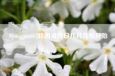银川我国消防日几月几号开始