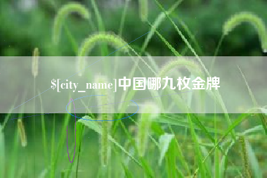 银川中国哪九枚金牌