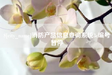银川消防产品信息查询系统3c编号暂停