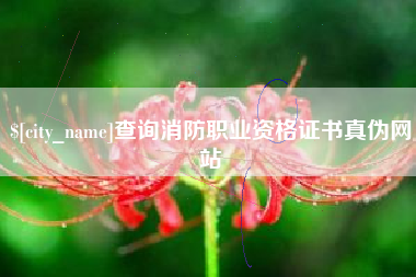 银川查询消防职业资格证书真伪网站